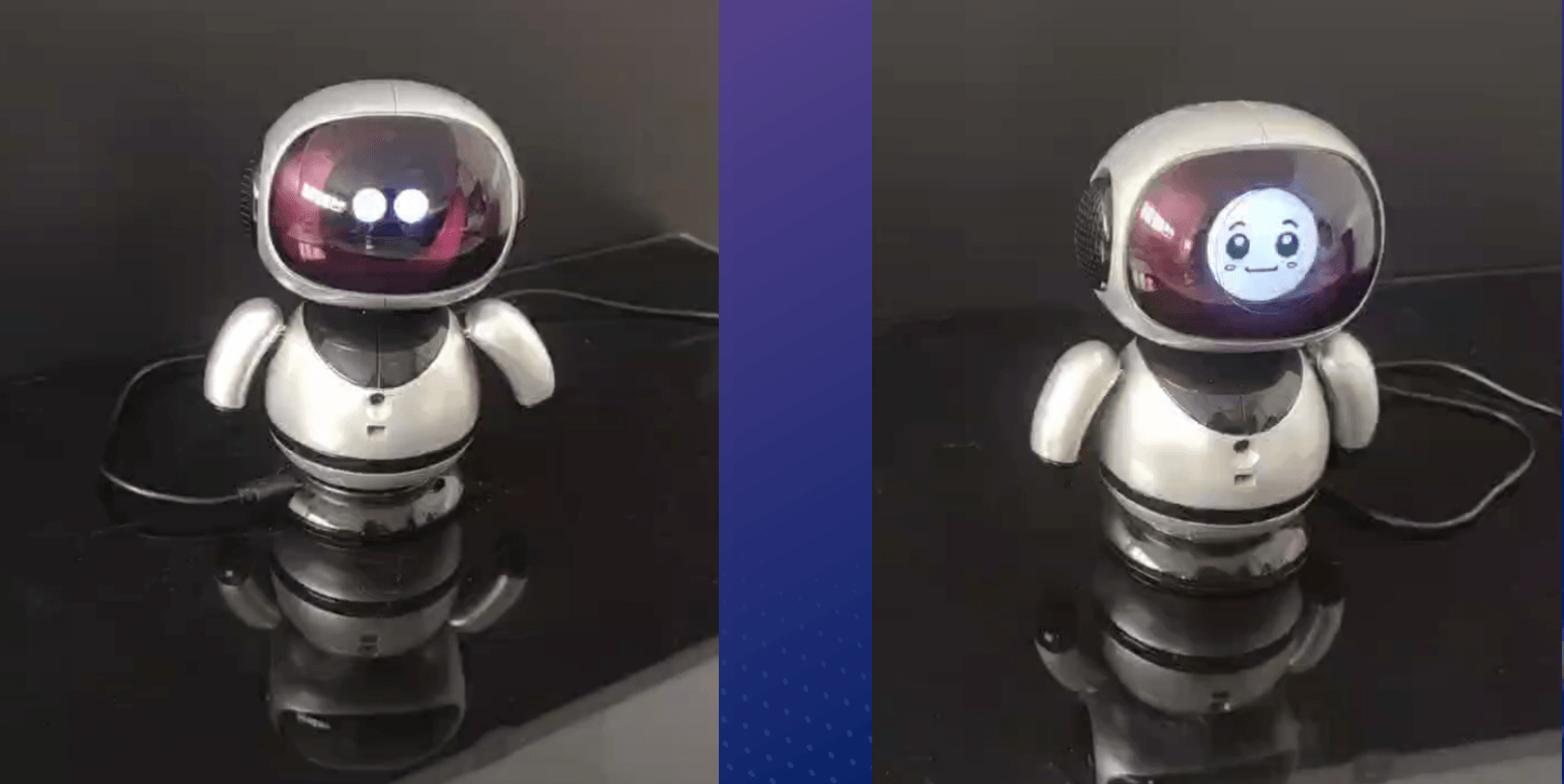 Desktop companion robot